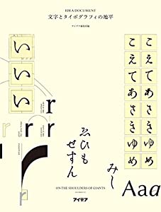 文字とタイポグラフィの地平 (アイデア・ドキュメント)(中古品)