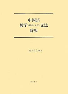 中国語教学(教育・学習)文法辞典(中古品)
