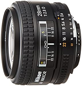 Nikon 単焦点レンズ Ai AF Nikkor 28mm f/2.8D フルサイズ対応(中古品)