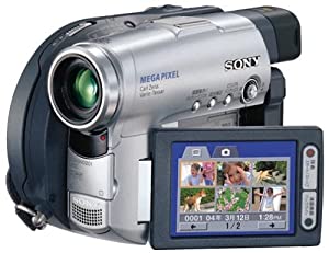 ソニー SONY DCR-DVD201 2.5型液晶モニター搭載 デジタルビデオ(中古品)