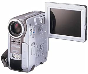 JVCケンウッド ビクター 液晶付デジタルビデオカメラ チタンシルバー チタンシルバー GR-DX307-S(中古品)