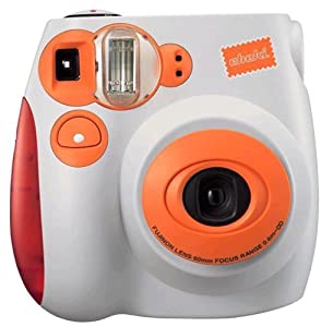 FUJIFILM インスタントカメラ チェキ instax mini 7 オレンジ INS MINI 7 OR(中古品)
