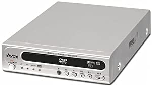 AVOX ADS-200S スモールサイズ プログレッシブ映像 DVDプレーヤー(中古品)