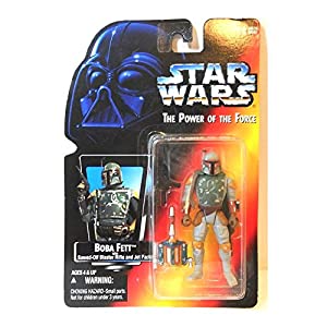 Star Wars, The Power Of The Force Red Card, Boba Fett Action Figure, 3.75 Inches(中古品)