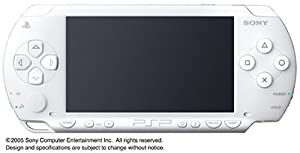 PSP「プレイステーション・ポータブル」 バリュー・パック セラミックホワイト (PSP-1000KCW) 【メーカー生産終了】(中古品)