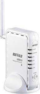 BUFFALO LPV3-U2-G54 無線USBプリントサーバ(中古品)