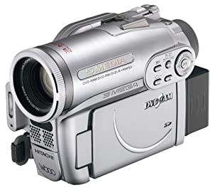 HITACHI DVDビデオカメラ DVDカム Wooo プレミアムシルバー DZ-GX3300-S(中古品)