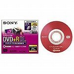 SONY 録画用8cm片面2層式 DL対応 DVD+R(標準55分) 1枚入 DPR55DL(中古品)