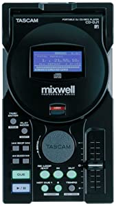 TASCAM CDプレーヤー DJ用 TT-M1取付けでスクラッチ可能 CD-DJ1(中古品)