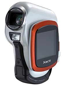 SANYO デジタルムービーカメラ Xacti DMX-CA6 オレンジ (生活防水)(中古品)
