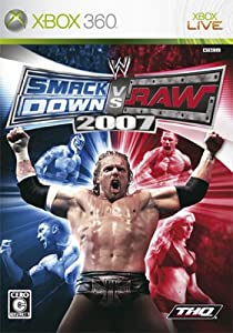 WWE 2007 SmackDown! VS RAW - Xbox360(中古品)