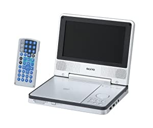 SANYO ムービッシュ 7型液晶ポータブルDVDプレーヤー DVD-HP171-S(中古品)
