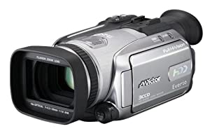 JVCケンウッド ビクター Everio エブリオ ビデオカメラ ハイビジョンハードディスクムービー 60GB GZ-HD7-S(中古品)