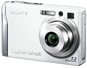 ソニー SONY デジタルカメラ サイバーショット DSC-W80 ホワイト(中古品)