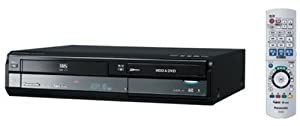 Panasonic DIGA 地上・BS・110度CSデジタルチューナー搭載ハイビジョンレコーダー VHSビデオ一体型 500GB DMR-XW41V-K(中古品)