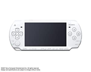 PSP「プレイステーション・ポータブル」 セラミック・ホワイト (PSP-2000CW) 【メーカー生産終了】(中古品)