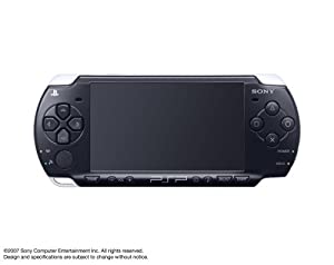 PSP「プレイステーション・ポータブル」 ピアノ・ブラック (PSP-2000PB) 【メーカー生産終了】(中古品)