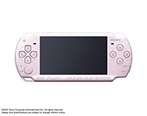 PSP「プレイステーション・ポータブル」 ローズ・ピンク (PSP-2000RP) 【メーカー生産終了】(中古品)