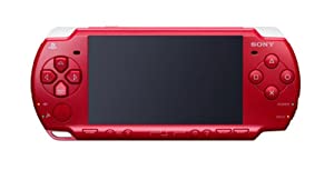 PSP「プレイステーション・ポータブル」 ディープ・レッド ワンセグパック (PSPJ-20001) 【メーカー生産終了】(中古品)