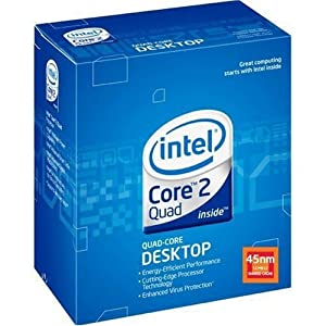 Intel Boxed Core 2 Quad Q9550 2.83GHz 12MB 45nm 95W BX80569Q9550(中古品)