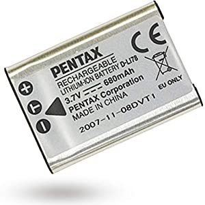 PENTAX D-LI78 充電式リチウムイオンバッテリー リチャージャブルバッテリー(中古品)