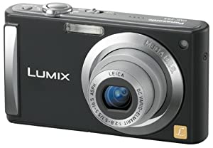 パナソニック デジタルカメラ LUMIX (ルミックス) FS3 ブラック DMC-FS3-K(中古品)