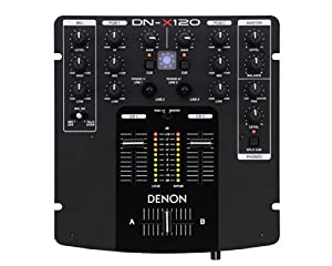 DENON DN-X120 DJミキサー ブラック(中古品)
