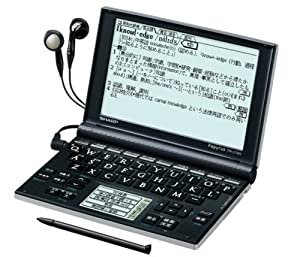 シャープ 電子辞書 Papyrus パピルス PW-LT320 英語強化モデル 手書き機能34コンテンツ5.5型HVGA液晶Wバックライト字幕リスニン