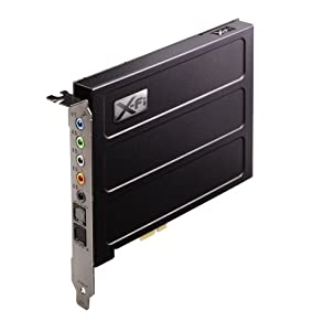 Creative サウンドカード PCI Express Sound Blaster X-Fi Titanium Professional Audio SB-XFT-PA(中古品)