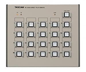 TASCAM ダイレクトプレイリモートコントローラー RC-SS20(中古品)