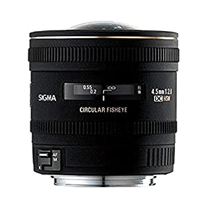 SIGMA 単焦点魚眼レンズ 4.5mm F2.8 EX DC CIRCULAR FISHEYE HSM ペンタックス用 円周魚眼 APS-C専用 486617(中古品)