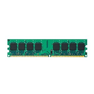 ELECOM デスクトップパソコン用 増設メモリ RoHS対応 DDR2-800/PC2-6400 240pin DDR2-SDRAM DIMM 1GB ET800-1GA/RO(中古品)