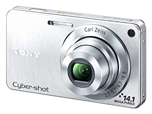 ソニー SONY デジタルカメラ Cybershot W350 シルバー DSC-W350/S(中古品)