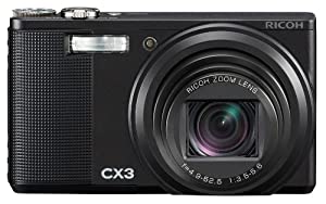 RICOH デジタルカメラ CX3 ブラック CX3BK(中古品)