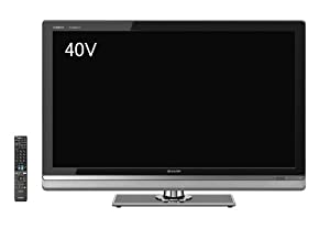 シャープ 40V型 液晶 テレビ AQUOS LC-40LX3 フルハイビジョン 2010年モデル(中古品)