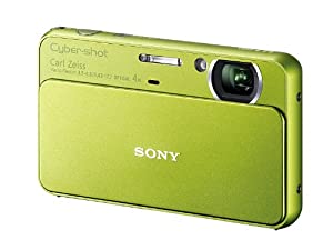 ソニー SONY デジタルカメラ Cybershot T99 (1410万画素CCD/光学x4/デジタルx8) グリーン DSC-T99/G(中古品)