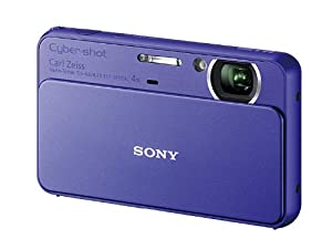 ソニー SONY デジタルカメラ Cybershot T99 (1410万画素CCD/光学x4/デジタルx8) バイオレット DSC-T99/V(中古品)