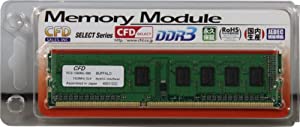 シー・エフ・デー販売 Elixir デスクトップ用メモリ DDR3 D3U1333Q-4G DDR3 PC10660 CL9 4GB(中古品)