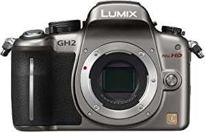 パナソニック デジタル一眼カメラ ルミックス GH2 ボディ 1605万画素 シルバー DMC-GH2-S(中古品)