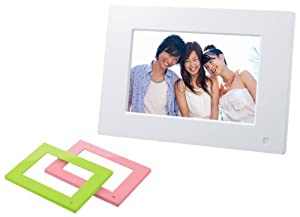 ソニー SONY デジタルフォトフレーム S-Frame E710 7.0型 内蔵メモリー128MB ホワイト DPF-E710/WI(中古品)