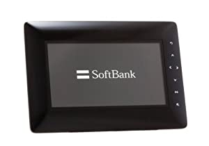 SoftBank 003HW ブラック デジタルフォトフレーム PhotoVision(中古品)