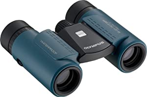 OLYMPUS 双眼鏡 8x21 小型軽量 防水 ブルー 8X21RC II WP BLU(中古品)