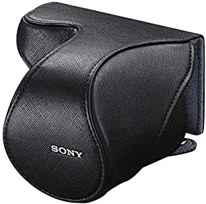 ソニー SONY レンズジャケット ブラック LCS-EL50/B(中古品)