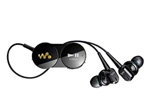 SONY カナル型ワイヤレスイヤホン ウォークマン用 ノイズキャンセリング Bluetooth対応 ブラック MDR-NWBT10N/B(中古品)