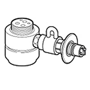 パナソニック 食器洗い乾燥機用分岐水栓 CB-SKH6(中古品)