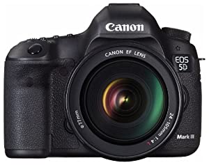 Canon デジタル一眼レフカメラ EOS 5D Mark III レンズキット EF24-105mm F4L IS USM付属 EOS5DMK3LK(中古品)