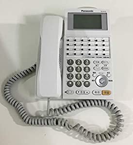 Panasonic La Relier オフィス用品 24キー電話機K-W VB-F611KA-W(中古品)