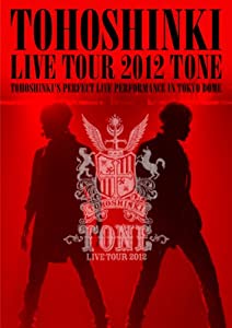 東方神起 LIVE TOUR 2012 ~TONE~(2枚組DVD)※特典ミニポスター無(中古品)