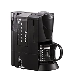 象印 コーヒーメーカー ブラック 1~6杯用 EC-VL60-BA(中古品)