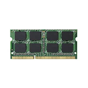 【2012年モデル】ELECOM ノートPC用増設メモリ DDR3-1600 PC3-12800 4GB EV1600-N4G/RO(中古品)